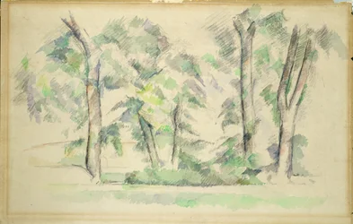 I grandi alberi a Jas de Bouffan, c.1885-87